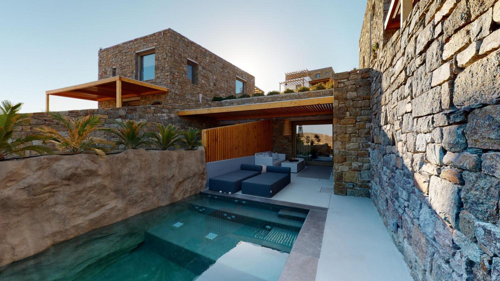 Nasta Suites & Villas Intentional Living Mykonos Panormos  Bagian luar foto