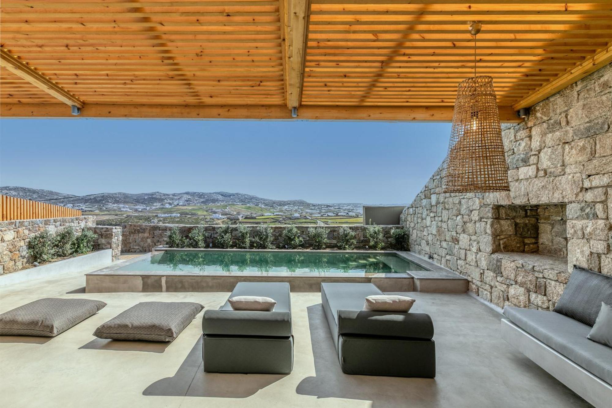 Nasta Suites & Villas Intentional Living Mykonos Panormos  Ruang foto